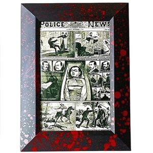 Jack the ripper Gothic horror oddity Frame Photo Print Crime UK Serial Killer